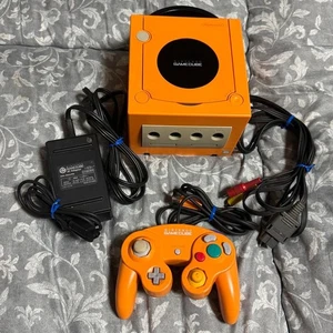 Nintendo GameCube Spice Orange Japón exclusivo usado funcionamiento confirmar - Imagen 1 de 3