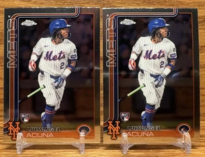 LUISANGEL ACUNA Rookie Card LOT | 2025 Topps Chrome New York METS #56 - Picture 1 of 2