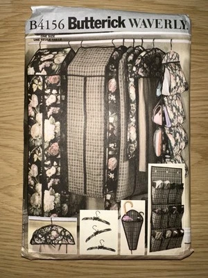 Butterick 4156 Sewing Pattern 4156 Closet Accessories, Organizers, Suit Bag - Image 1 of 3