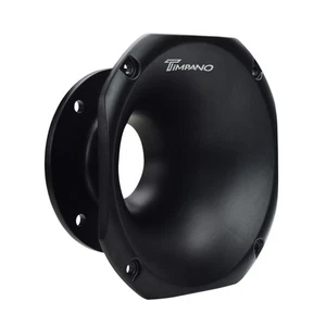 Timpano 2 Inch Exit Bolt On Metal Shallow Mount Trumpet Horn TPT-HL14-50 SLIM - Picture 1 of 5