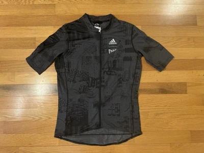 Nueva Camiseta L Adidas Parley Cremallera Completa Ciclismo Manga Corta Gris HI5669 Hombres Foto 1 de 4