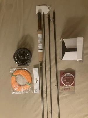 fly fishing rod reel combo outfit - Image 1 of 2