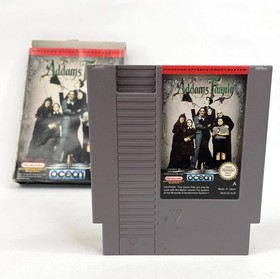 The Addams Family Nintendo NES 1992 Video Game Cartridge Boxed PAL