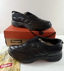 Nuevo Negro Propét Lavado y Uso Sin Cordones Tenis para Diabéticos Zapatos para Caminar 9.5 4E (XX) - Imagen 1 de 20