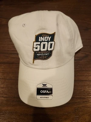 2025 Indy 500 Event Hat 109TH Running 3D Logo Cap Adjustable Strap - Image 1 of 3