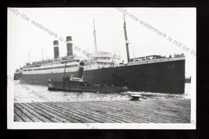 LP1724 - Red Star Line Liner - Lapland - built 1908 - photograph 5.5"x3.5" - Picture 1 of 1