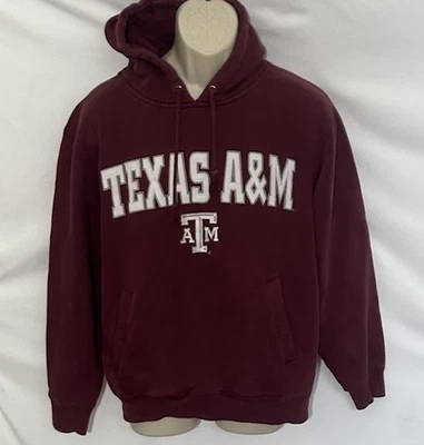 Sudadera con Capucha Texas A&M Aggies Para Hombres Mediana Campeones De Colección Sudadera con Capucha de Fútbol Foto 1 de 4