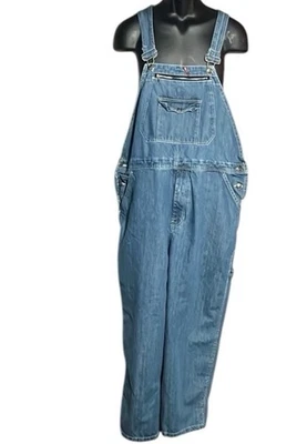 Mono CRAFTSMAN Para Hombres 40x32 Denim Carpintero Camionero Utilitario Babero Jersey Algodón Foto 1 de 4