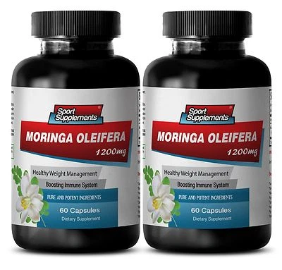 Cápsulas Nivel Colesterol - Extracto de Moringa 1200mg - Aceite de Moringa 2B Foto 1 de 4