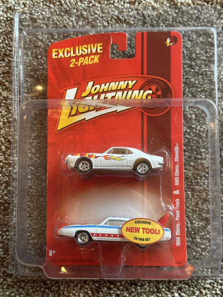 Johnny Lightning 2-Pack TOYS "R" US MOCKUP Prototype Blister Card Sample Error - Image 1 of 2