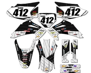 2003-2007 CRF 230 F RACE SERIES White Senge Graphics Kit Compatible with Honda - Picture 1 of 10