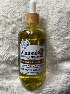 Botanische Entspannung. Mandel + Hagebiff.  Ganzkörperöl.  Mandel/Vanille Duft - Bild 1 von 2