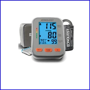 Smart BP Monitor with Irregular Heartbeat Detection and Large Adjustable Cuff - Picture 1 of 11