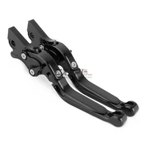 For Piaggio Vespa GTS LX LXV 50 125 150 250 300 Extendable Clutch Brake Levers - Foto 1 di 21
