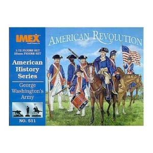 IMEX MODELS 1/72 American Revolution Washington's Army 50pcs IMX511-NEW - Picture 1 of 1