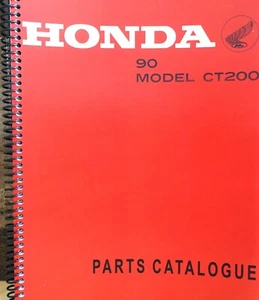 Honda Trail 90 1966- '68  'K0' Part Manual/Catalogue - Exceptional reproduction! - Bild 1 von 12