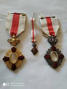 1. Weltkrieg Medaillen Set Belgisches Rotes Kreuz - Bild 1 von 6