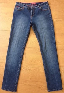 Pantalones de mezclilla ajustados ajustados elásticos azules EE. UU. POLO ASSN. Talla W30 L30 - Imagen 1 de 12