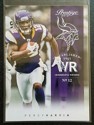2012 Panini Prestige # 105 Percy Harvin Minnesota Vikings - Image 1 of 2