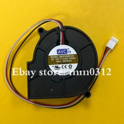 AVC 7530 BA07530B12H 12V 0.42A server cooling fan - Image 1 of 2