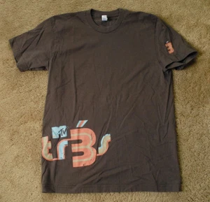 MTV 3 brown t shirt short sleeve size M - Picture 1 of 1