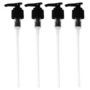 Plastic Smooth Shampoo, Conditioner Pumps, Pack of 4, Replacement Pump 24/100 - Picture 1 of 3