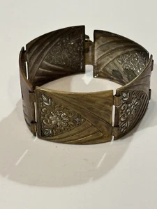Vintage/antique woman’s metal bracelet Fashion Jewelry Collectibles 6.75” - Picture 1 of 7