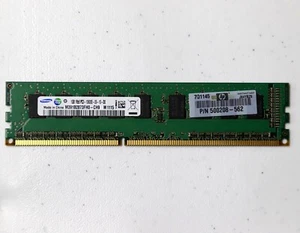 HP 500208-562 1GB PC3-10600E DDR3-1333 1Rx8 Unbuffered ECC RAM Module SAMSUNG - Picture 1 of 1