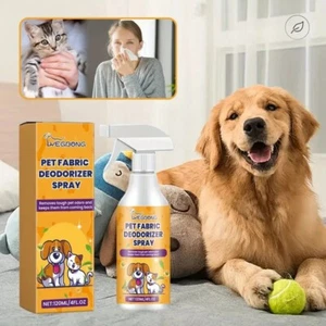 3 or 4 Bottles Pet Deodorant Spray Remove Odor For Cats & Dog Last Room Fresh - Picture 1 of 27