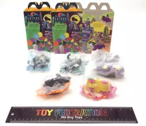 LOT OF 6 Batman The Animated Series McDonald's Happy Meal Toys & Boxes B - Picture 1 of 8