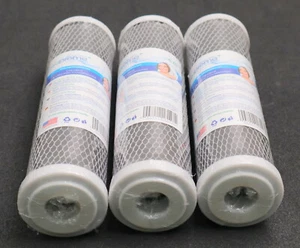 SUPREME 3x filtro de bloque de carbón S-BL longitud 10'' (25cm) Ø 69mm sin usar en embalaje original - Imagen 1 de 8