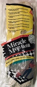 Repuesto de fregona Joy Mangano Miracle 1993 vintage Ingenious Designs Inc EE. UU. NUEVO EN BOLSA - Imagen 1 de 7