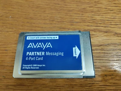 Avaya Partner Messaging 4 Port License Card for PMM R1 R6 R7 (700262462) 515B1 - Image 1 of 2