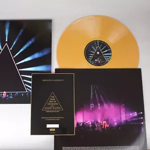 2025 Roger Waters DARK SIDE OF THE MOON REDUX LIVE Gold Vinyl LP Record Album LE - Picture 1 of 8