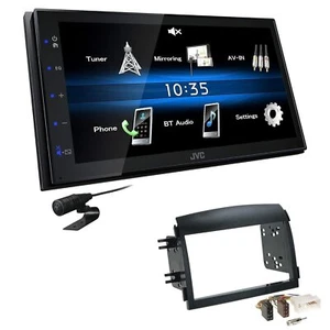 JVC Autoradio Touchscreen Bluetooth USB für Hyundai Sonata V 2005-2008 schwarz - Bild 1 von 5