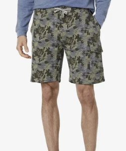 Johnnie-O Hangin-Out Jungle Lounger Sweat Shorts Camo Floral Print Mens Size L - Picture 1 of 7