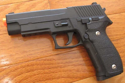 UKARMS Metal Airsoft Spring Pistol SIG Sauser P226 Style shoot 6mm BB 280 FPS