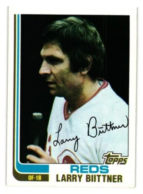 1982 Topps - #159 Larry Biittner - Image 1 of 2