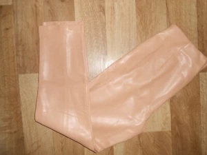 Kunstleder Jeggings Leggings 42/44 beige - Bild 1 von 3