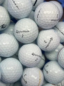 24 TaylorMade TP5 White Used Golf Balls 4A Grade AAAA - Picture 1 of 5