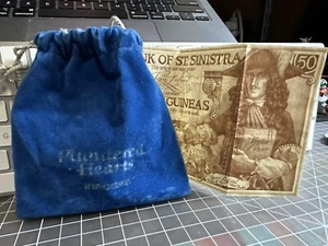 INFOCOM: Plundered Hearts Feelies: Velvet Pouch & 50 Guinea Note of St. Sinistra - Bild 1 von 10