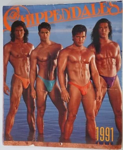 CALENDARIO CHIPPENDALES 1991 (ARTÍCULO DE COLECCIONISTA) - Imagen 1 de 2