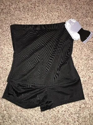 Prendas moldeadoras Heavenly Secrets talla mediana cintura alta Boyleg para mujer 4122 negras nuevas con etiquetas  Foto 1 de 3