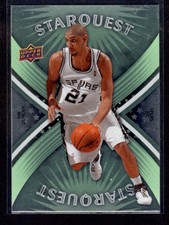 2008-09 Upper Deck First Edition StarQuest Green Tim Duncan San Antonio Spurs
