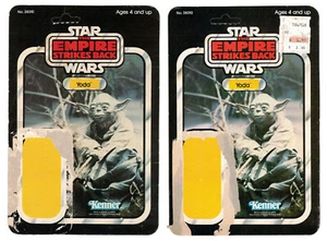Star Wars Episode V Empire Strikes Back 1980 Vintage Kenner YODA 32 Back Card - Bild 1 von 3