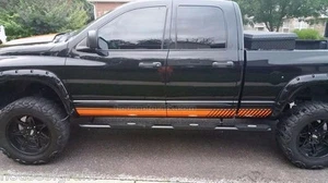 Strobe Rocker Stripe Stripes Decals Graphics fit any Dodge Ram Dakota 1500 2500 - Picture 1 of 9