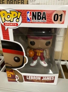 Funko Pop! LeBron James Cleveland Cavaliers Miami Heat Error Box #01 (not mint) - Picture 1 of 5