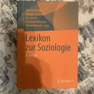 Lexikon zur Soziologie - 9783658308339 - Bild 1 von 2