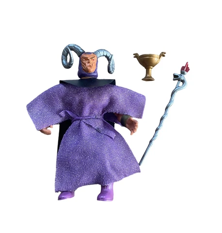 100% complete Thoth Amon Action Figure Remco 1984 Conan MOTU cape goblet horns Cover