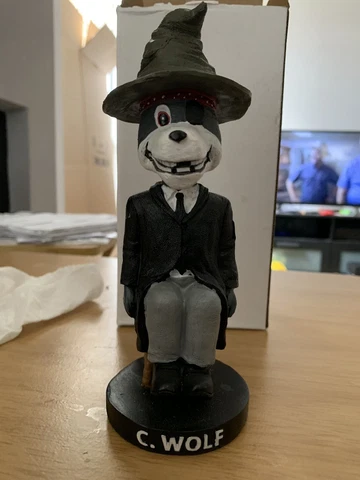 Erie Seawolves C WOLF Mascot - Harry Potter Bobblehead  SGA Sorting Hat Aug 2018 Cover